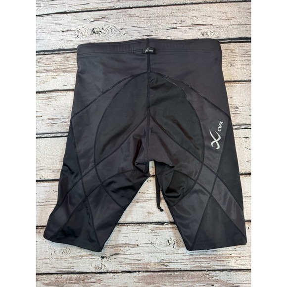 Women's CW-X Endurance Pro Support Compression Athletic‎ Shorts Lg Black 240805 - Picture 5 of 7